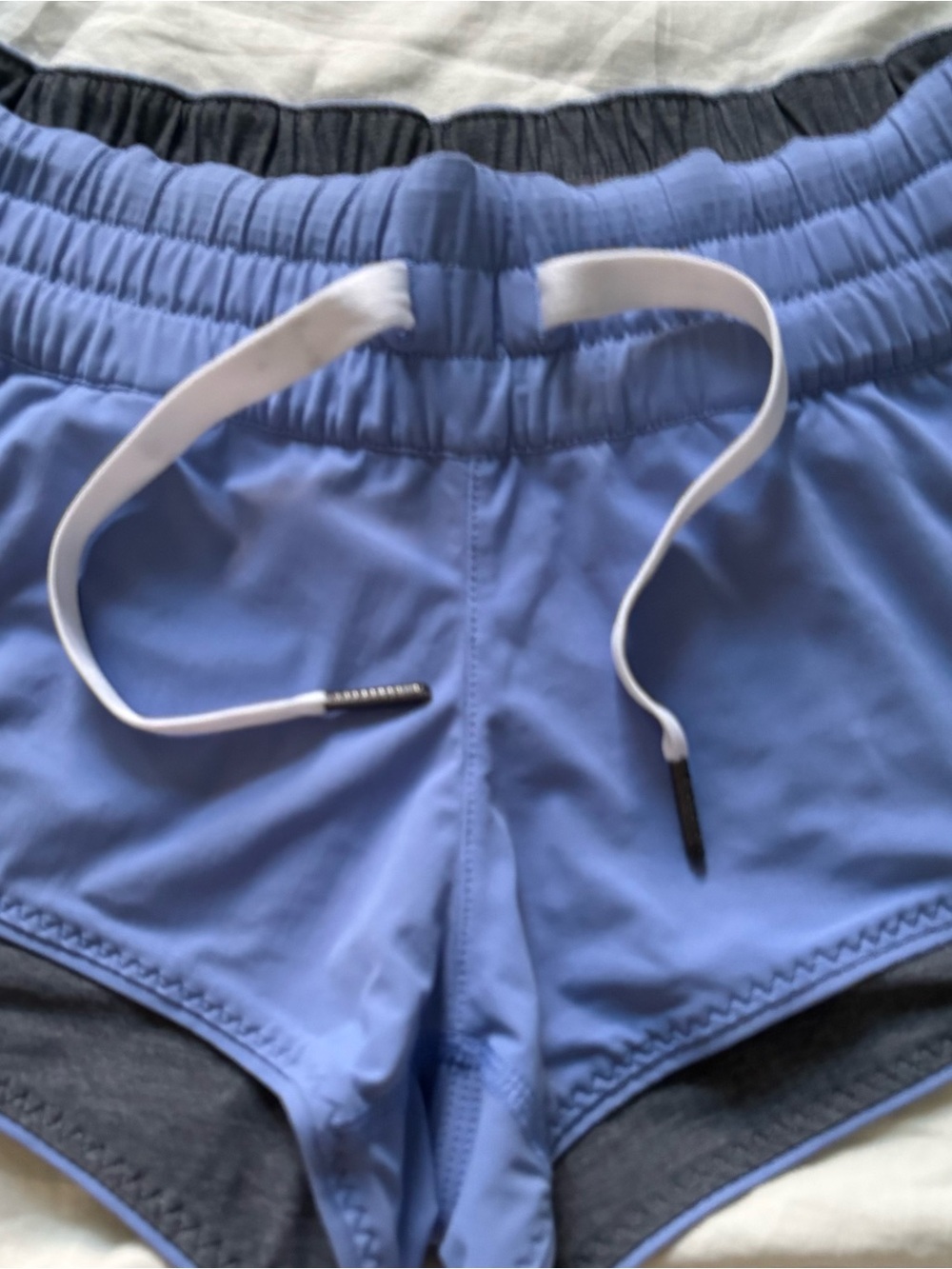 Lululemon Reversible Water Surf Shorts Lullaby Purple Coal Gray - Picture 10 of 15